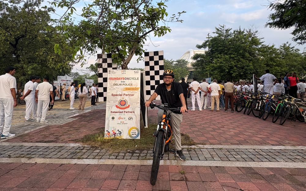 Sundays on Cycle with Delhi Police Image 1